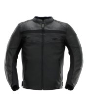 Black Furygan Laiko Leather Motorcycle Jacket at JTS Biker Clothing